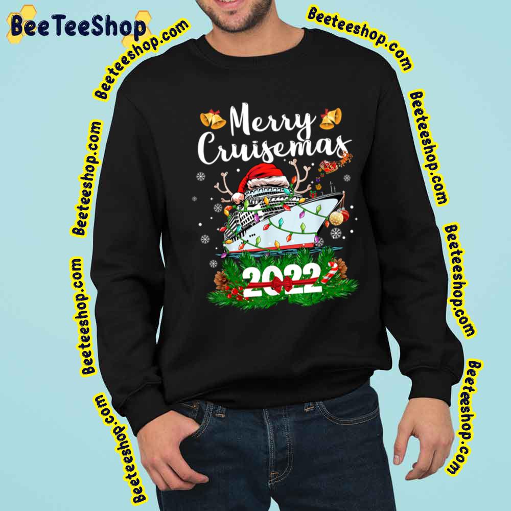 Merry Cruisemas Family Cruise Christmas Funny Art Trending Unisex Sweatshirt