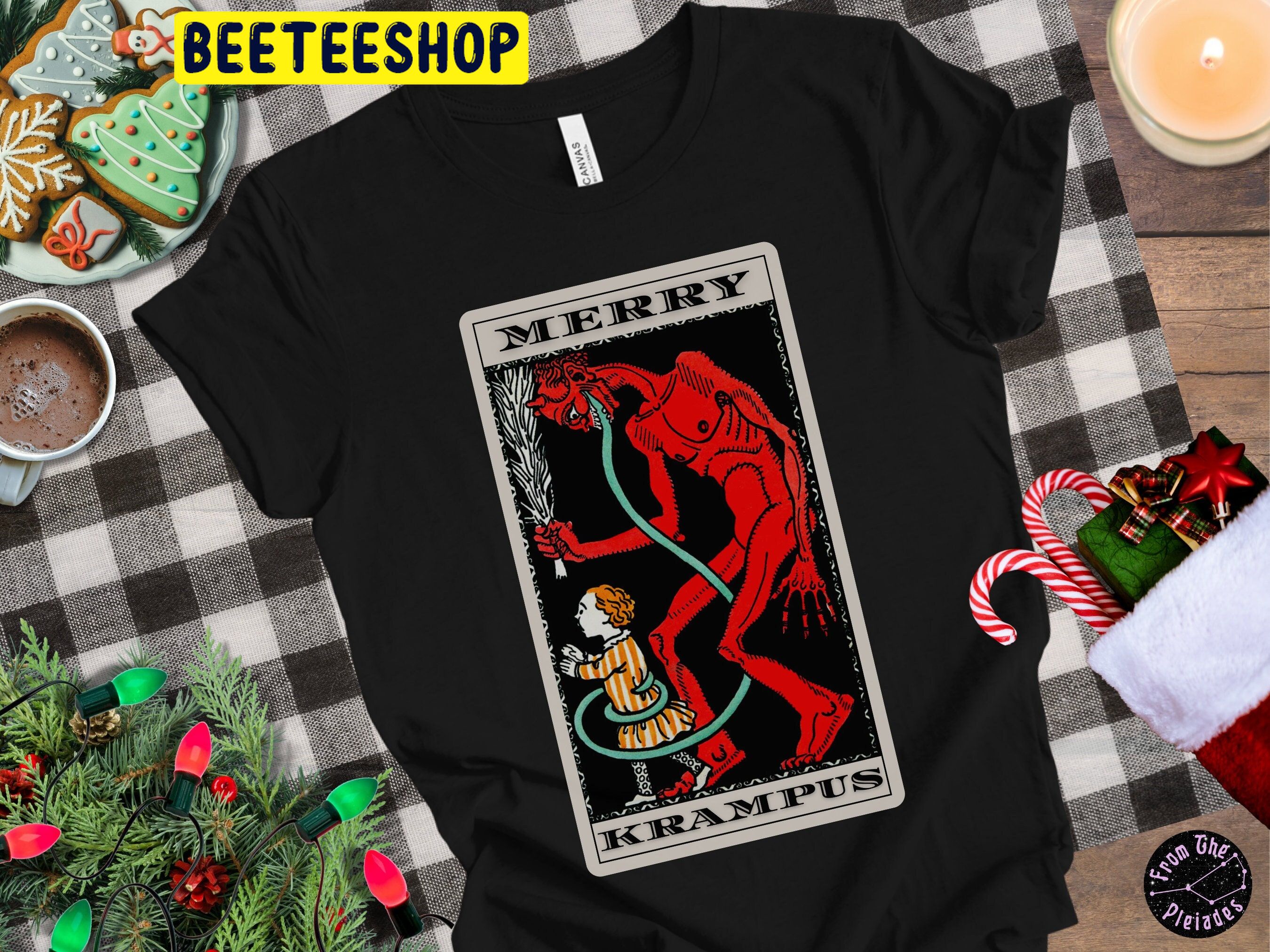 Merry Krampus Christmas Trending Unisex Shirt