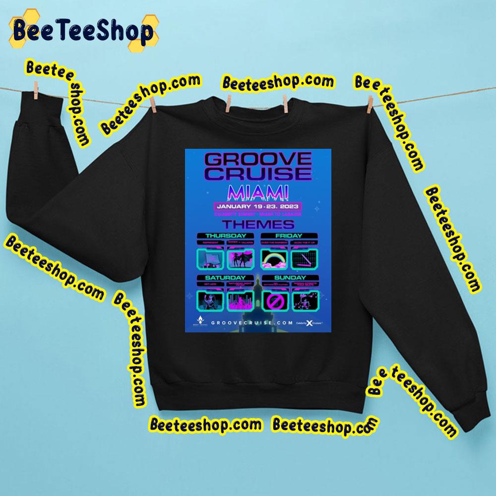 Miami Groove Cruise 2023 Trending Unisex Sweatshirt