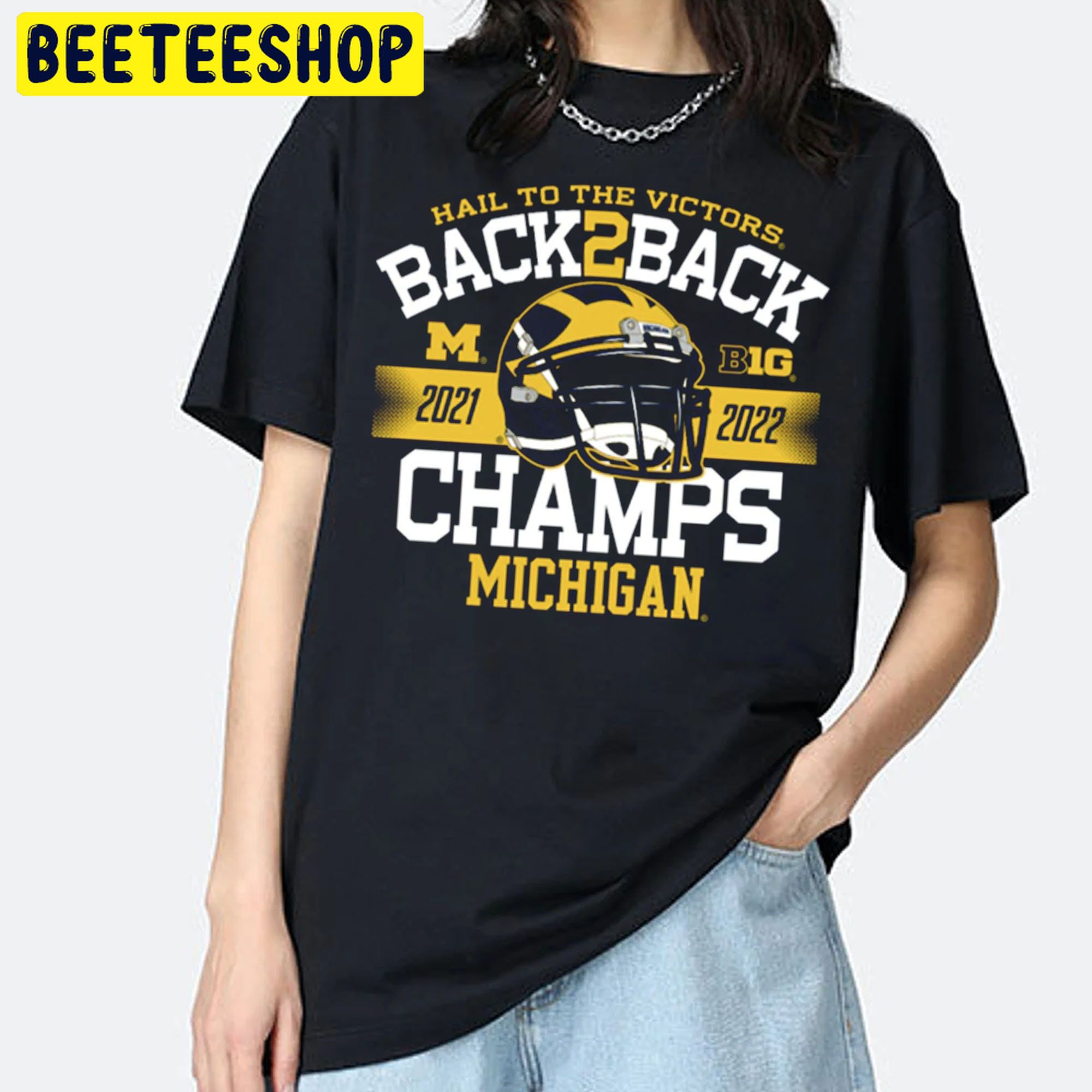 Michigan Big Ten Championship 2022 Wolverines Football Trending Unisex Shirt