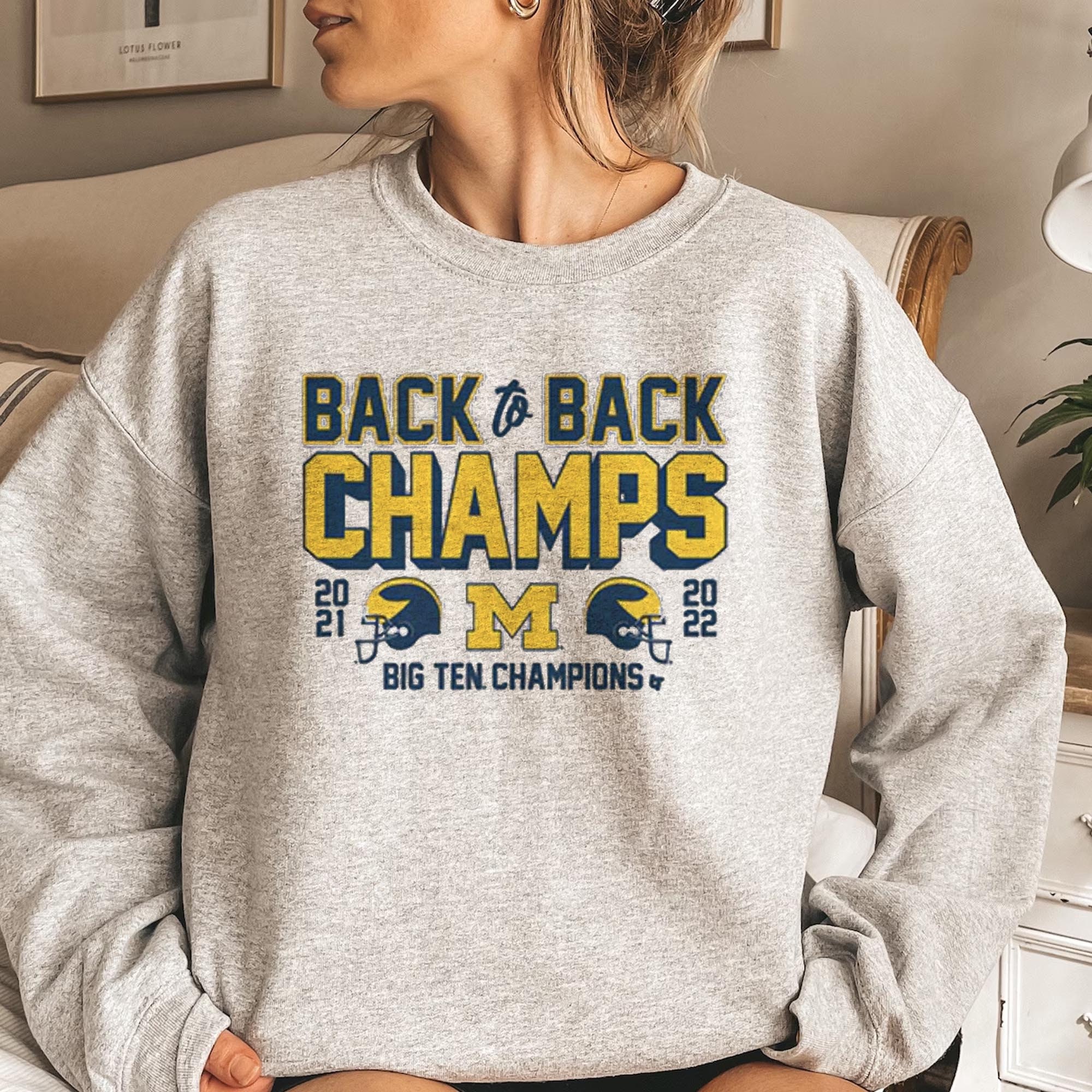 Michigan Victors Valiant Back To Back Big Ten Wolverines Football 2022 Trending Unisex Shirt