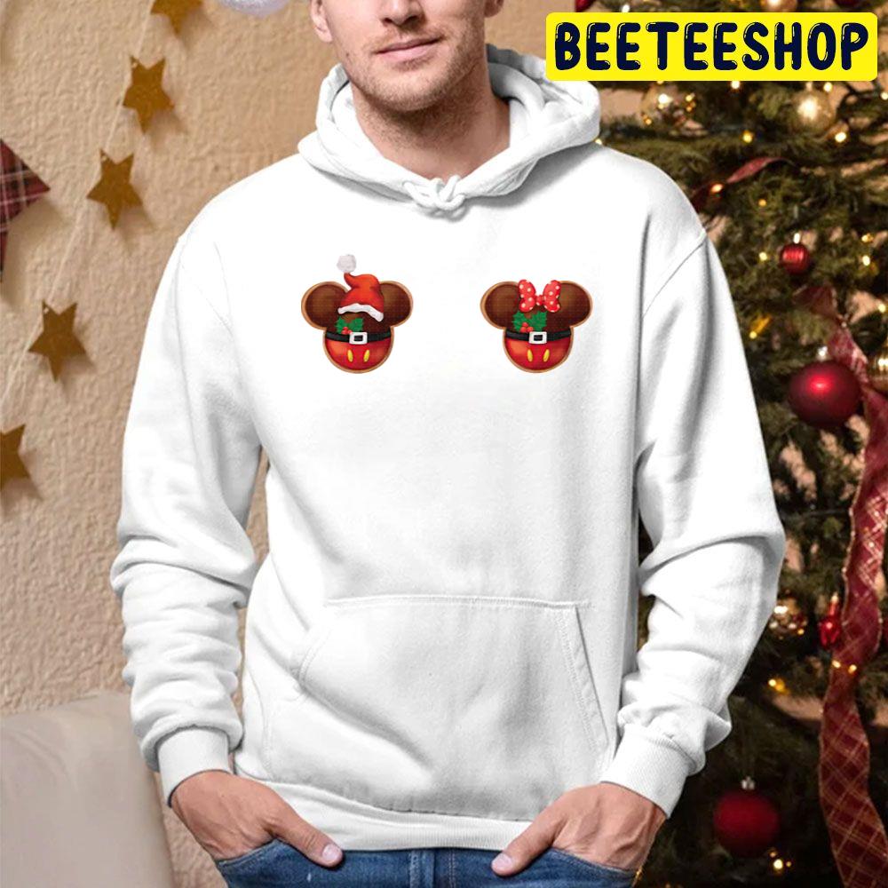 Mickey And Minnie Christmas Cookies Trending Unisex Hoodie