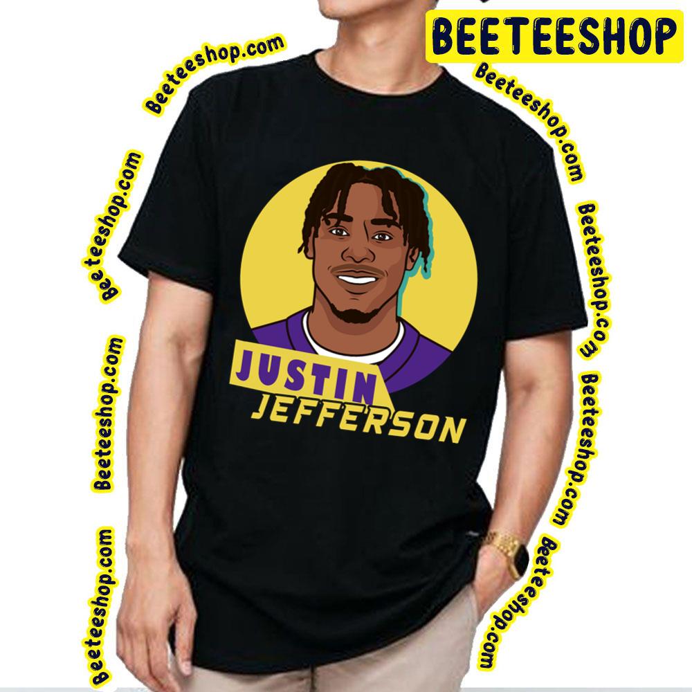 Minnesota Vikings Justin Jefferson Griddy Step Football Trending Unisex T-Shirt