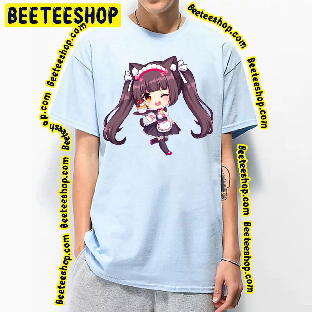 Nekopara Chocola Catgirl Cute Chibi Funny Art Anime Trending Unisex T-Shirt Beeteeshop