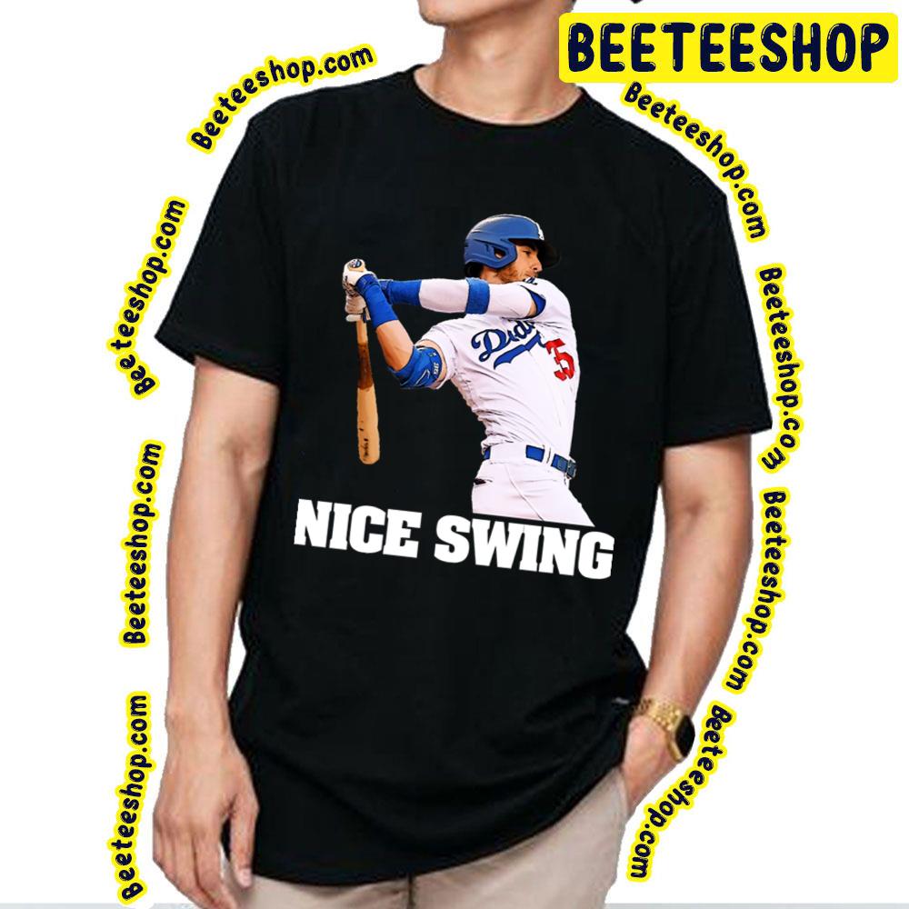 Nice Swing Vintage Retro Cody Bellinger 35 Baseball Trending Unisex T-Shirt