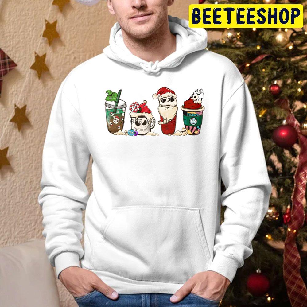 Nightmare Latte Christmas Ice Coffee Trending Unisex Hoodie