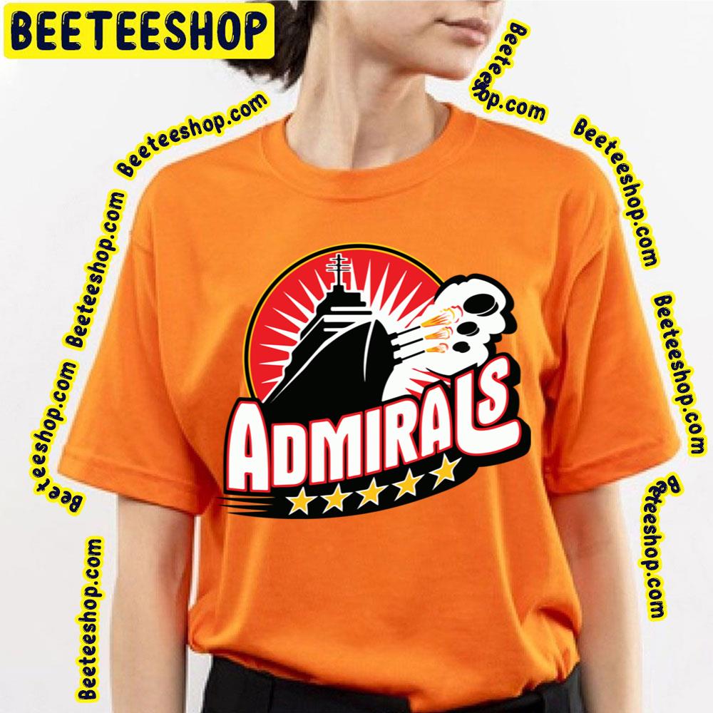 Norfolk Admirals Hockey Funny Logo Graphic Trending Unisex T-Shirt -  Beeteeshop