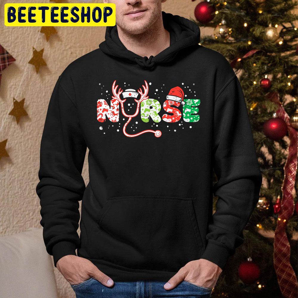 Nurse Merry Christmas Trending Unisex Hoodie