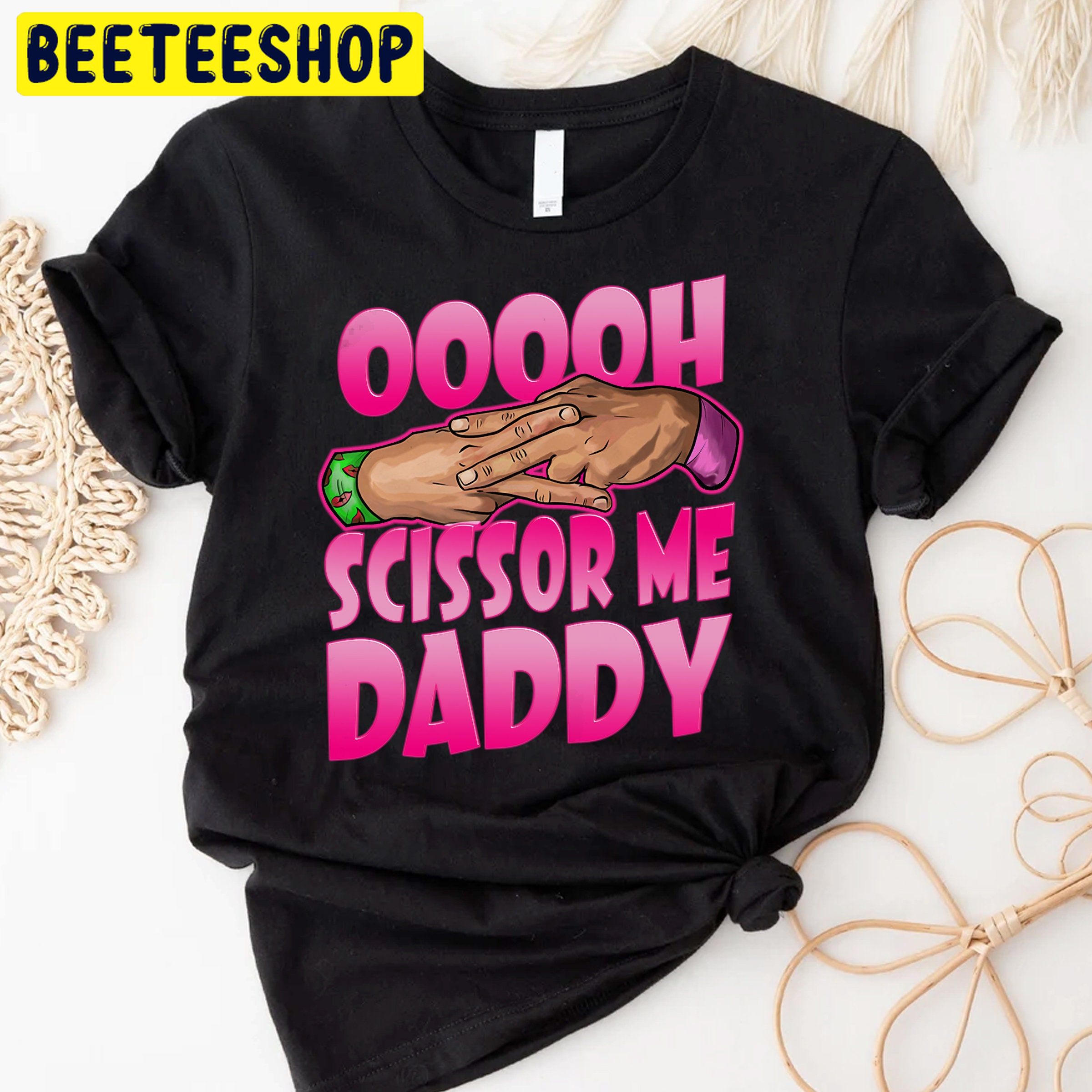 Oooh Scissor Me Daddy Wrestling Pro Trending Unisex Shirt