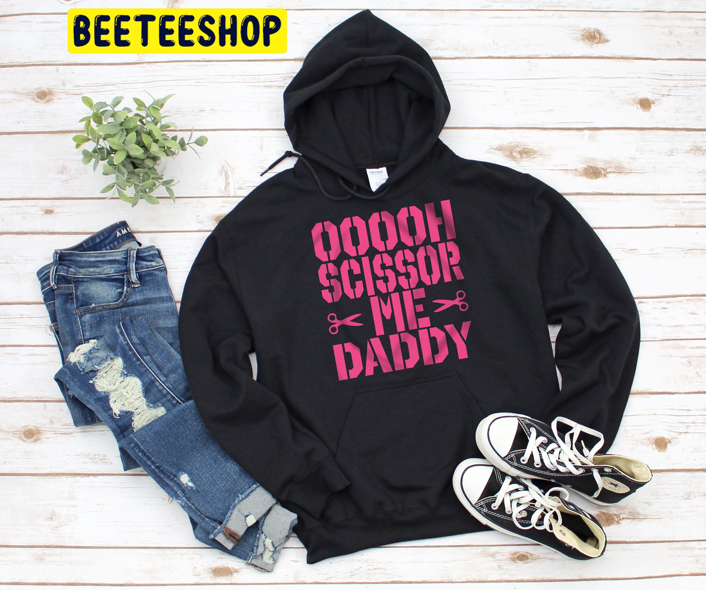 Ooooh Scissor Me Daddy Trending Unisex Shirt