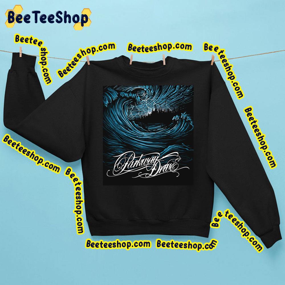 Parkway Drive Blue Waves Band Art Trending Unisex Sweatshirt