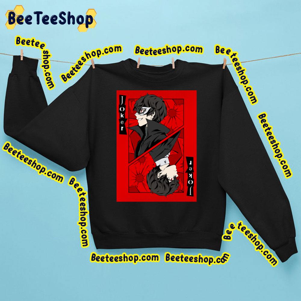 Persona 5 Joker Card Trending Unisex Sweatshirt