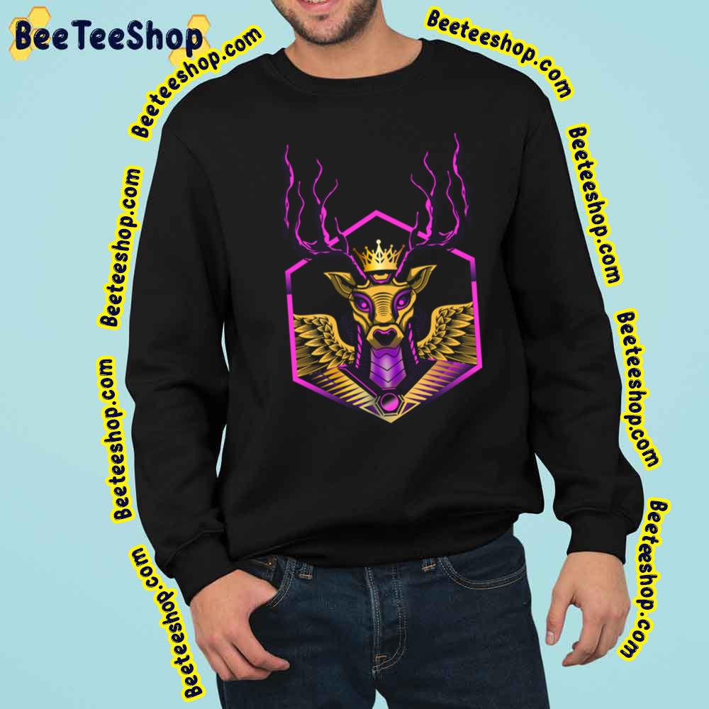 Pharaoh Deer King Cool Logo Graphic Art Trending Unisex Sweatshirt