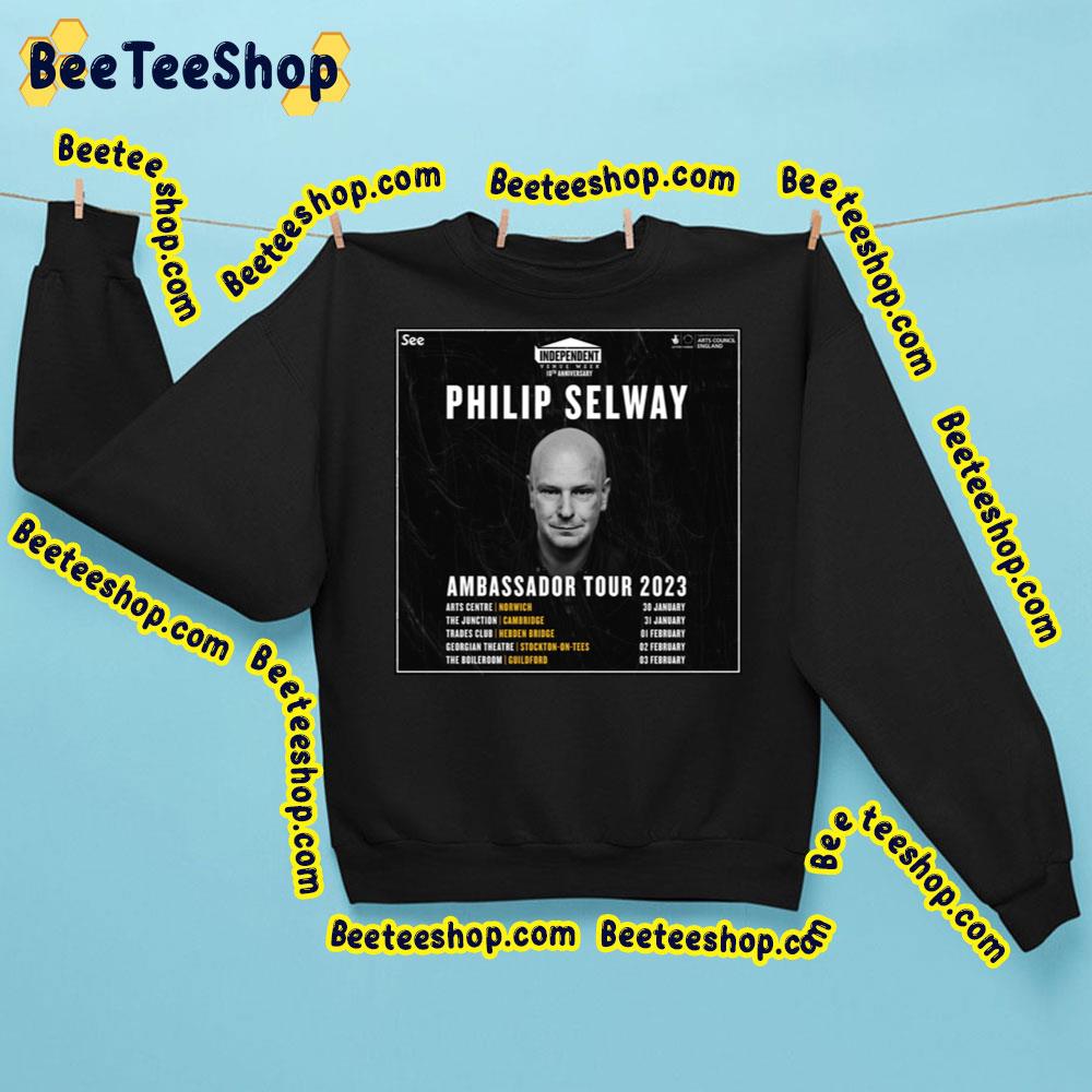 Philip Selway Ambassador Tour 2023 Dates Trending Unisex Sweatshirt