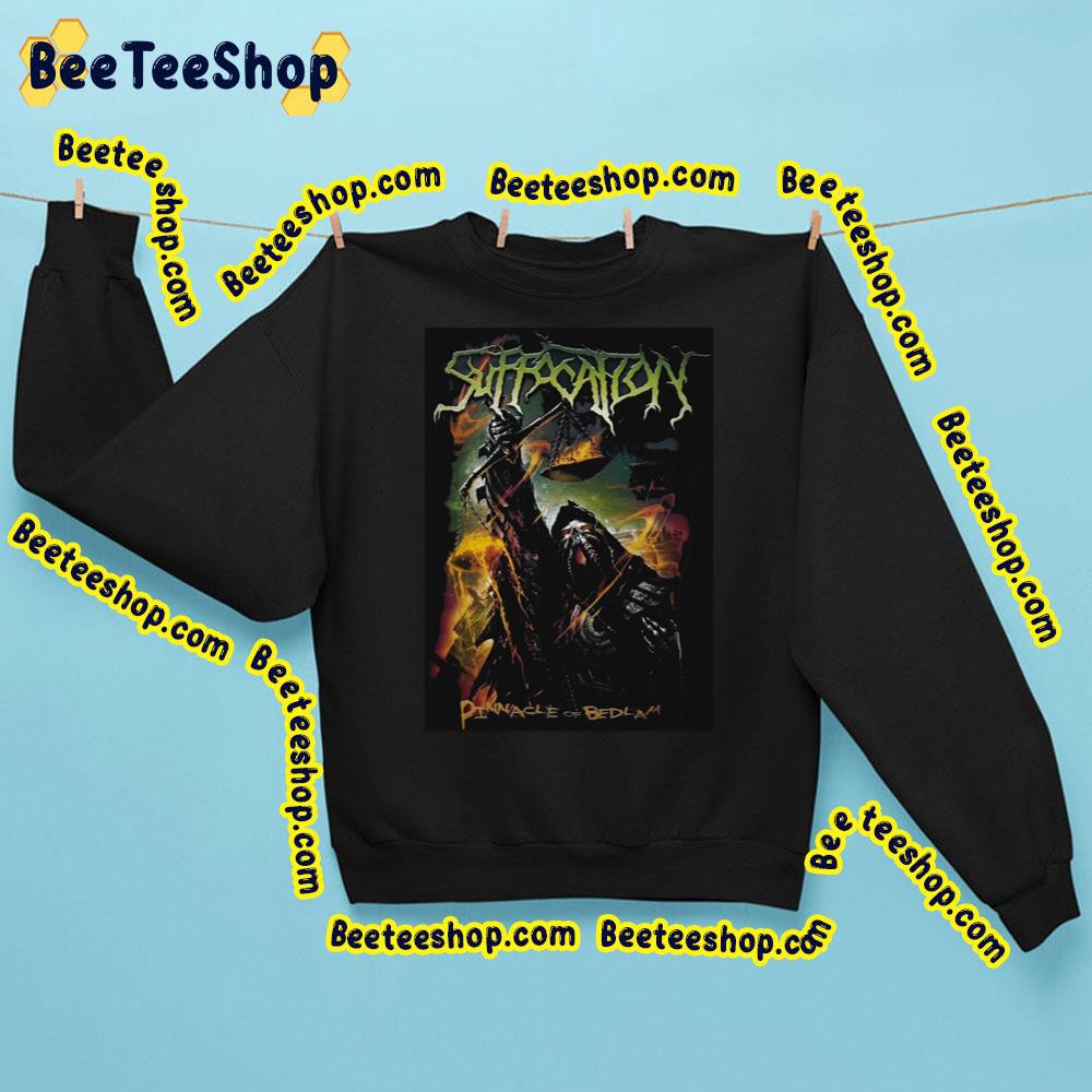 Pinnacle Of Bedlam Suffocation Retro Vintage Art Trending Unisex Sweatshirt