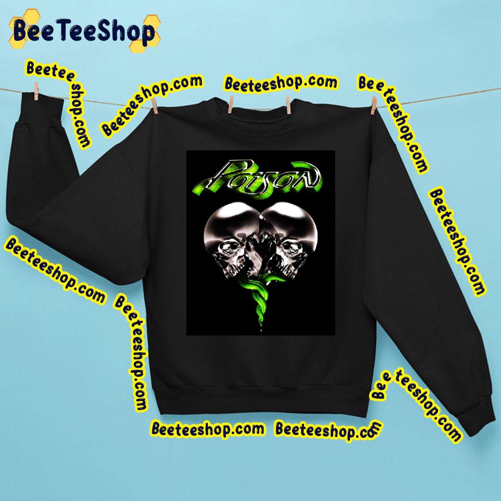 Poison Rock Band Two Skull Trending Unisex Sweatshirt