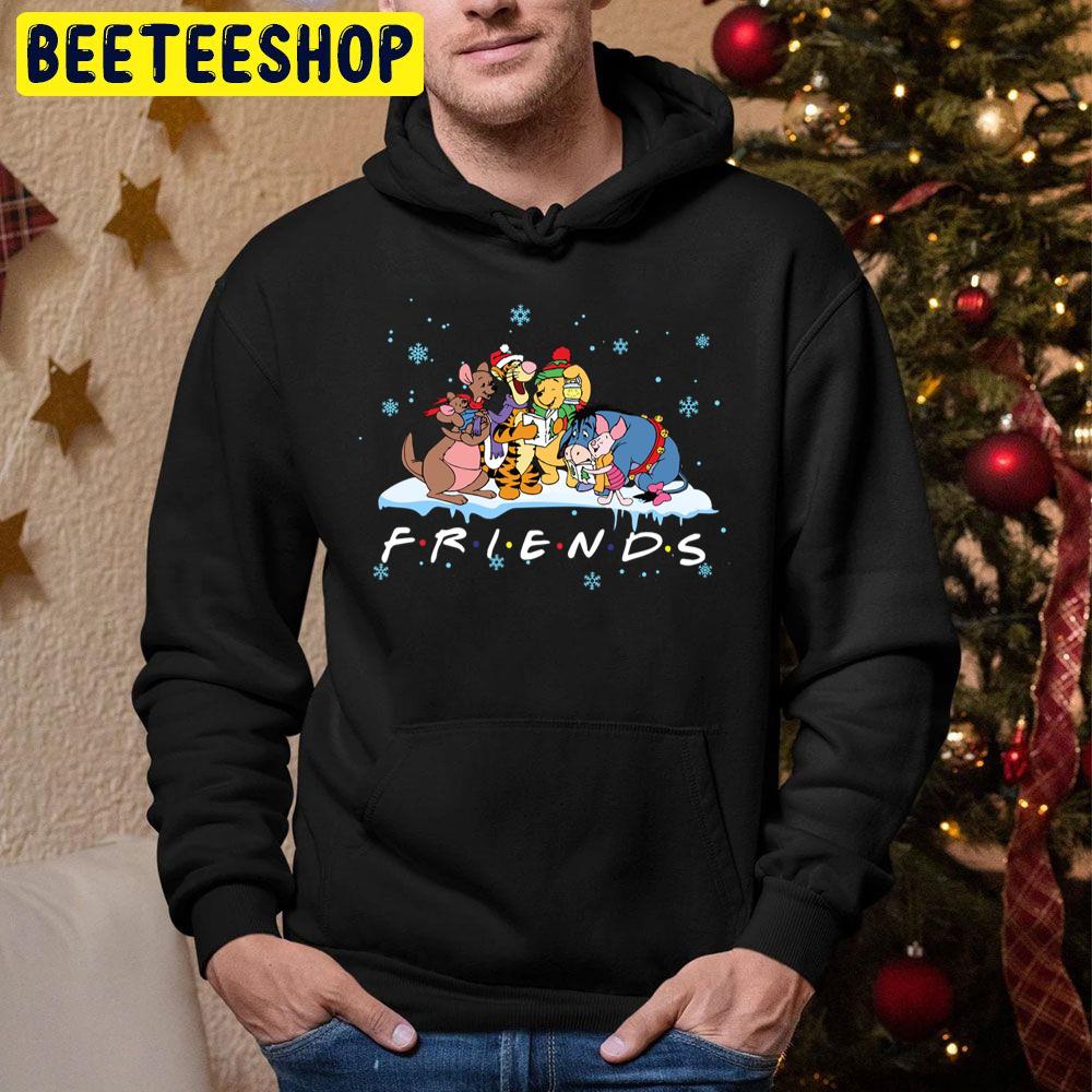 Pooh Tigger Piglet Eeyore Friends Christmas Trending Unisex Hoodie