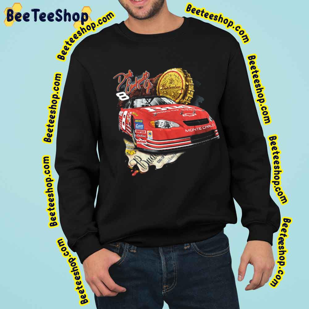 Poster Praphic Of Dale Earnhardt Jr Racing. Montecarlo 8 Trending Unisex Sweatshirt