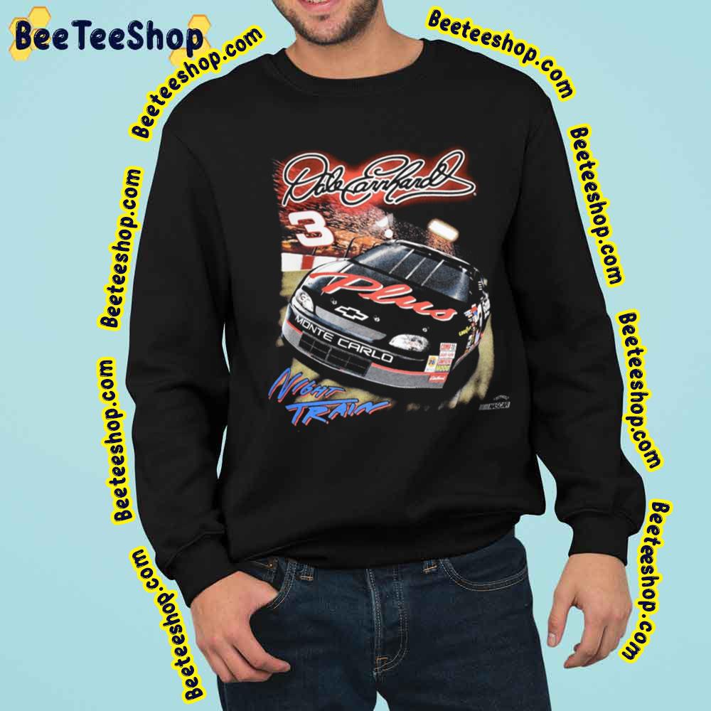 Racing Car Of Dale Earnhardt Night Train Thrift Vintage Trending Unisex Sweatshirt