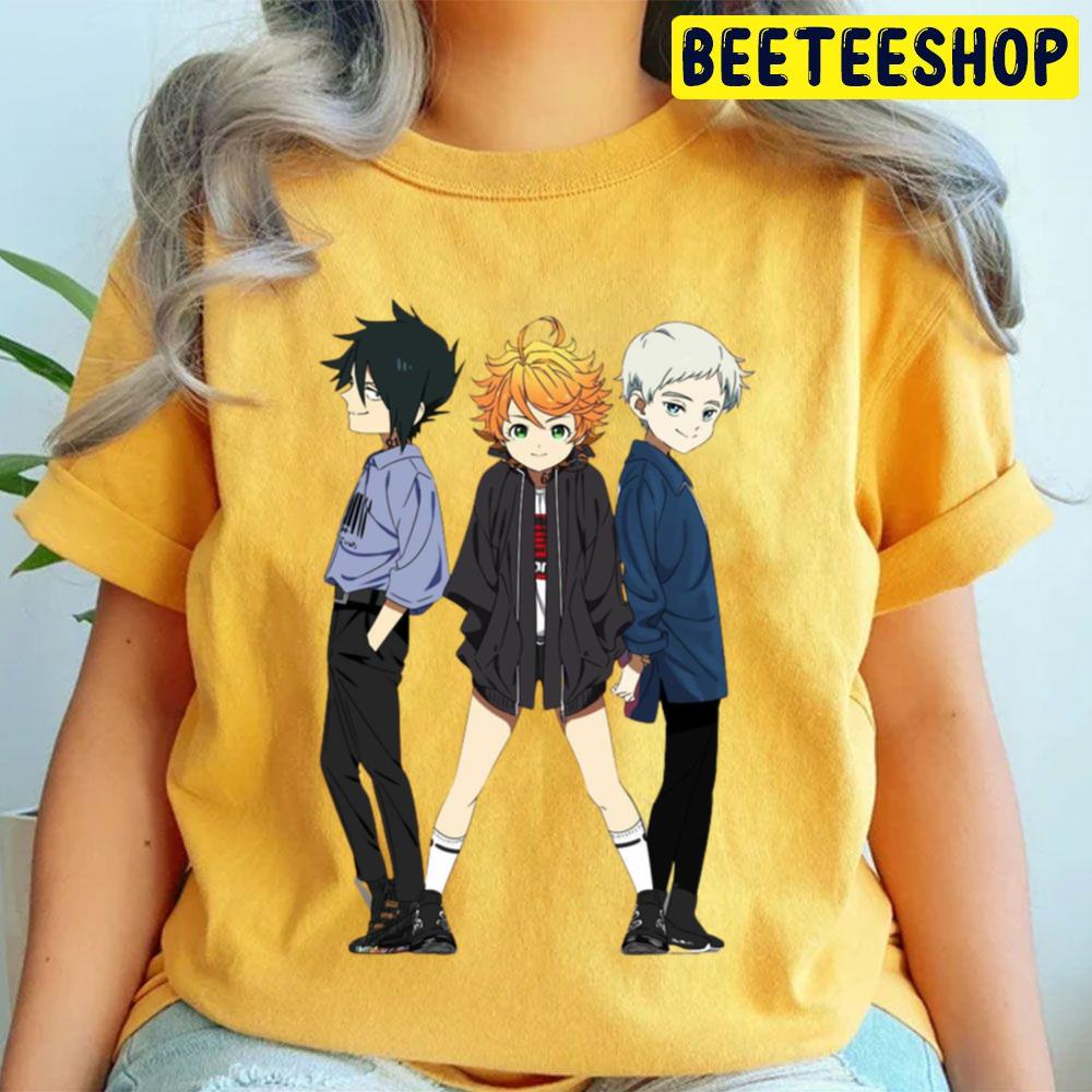 The Promised Neverland Norman X Ray X Emma Anime Trending Unisex T-Shirt –  Teepital – Everyday New Aesthetic Designs