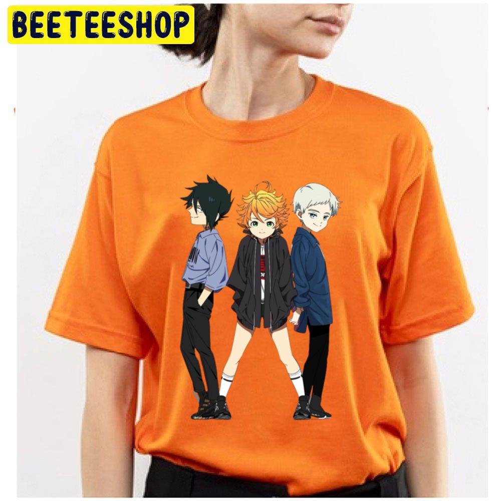 The Promised Neverland Norman X Ray X Emma Anime Trending Unisex T-Shirt –  Teepital – Everyday New Aesthetic Designs