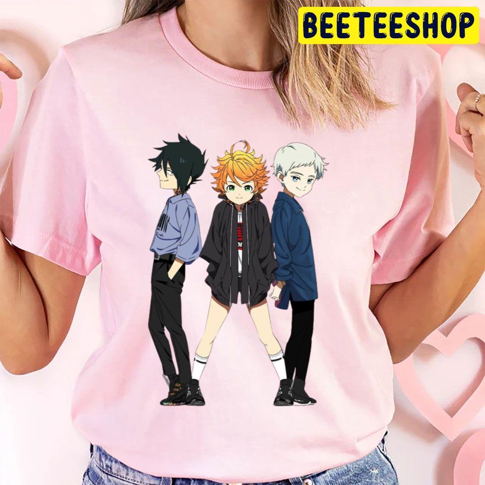 The Promised Neverland Norman X Ray X Emma Anime Trending Unisex T-Shirt –  Teepital – Everyday New Aesthetic Designs