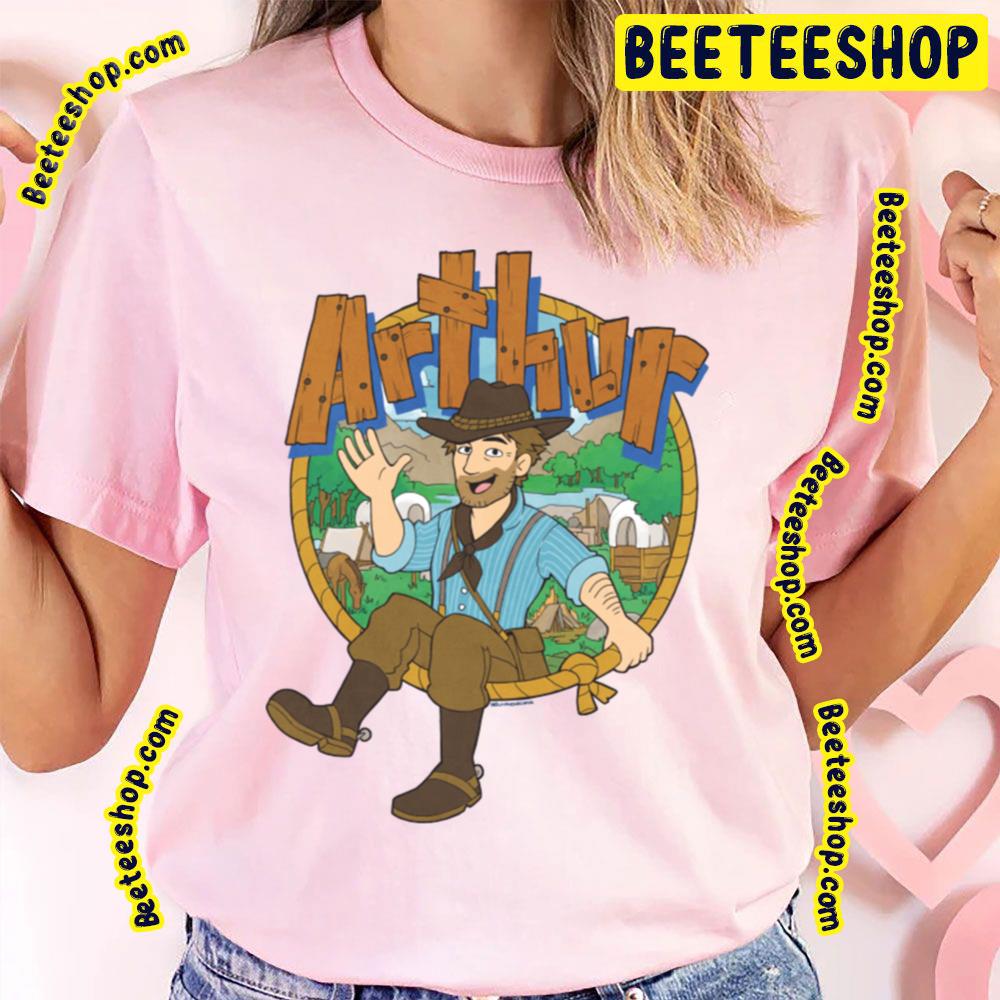 Red Dead Redemption Cartoon Art Trending Unisex T-Shirt