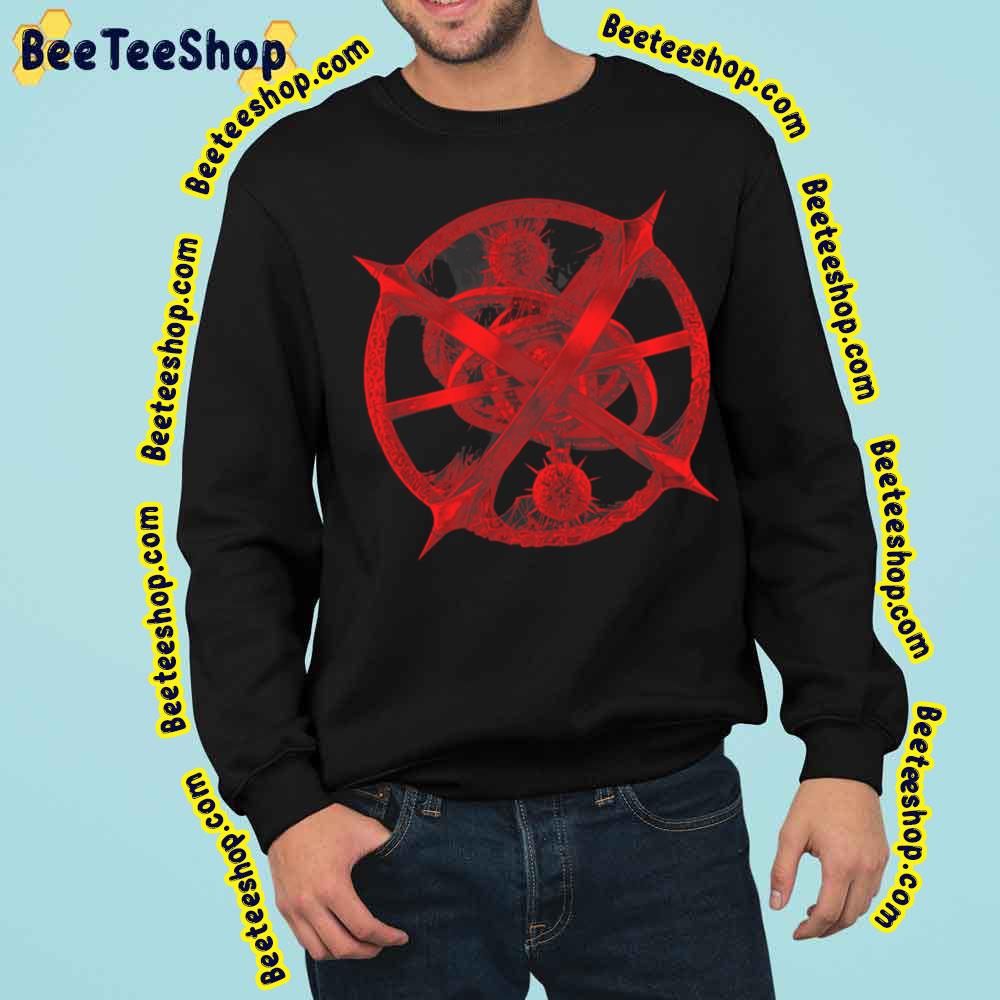 Red Logos Pestilence For Fans With Loves Trending Unisex Sweatshirt