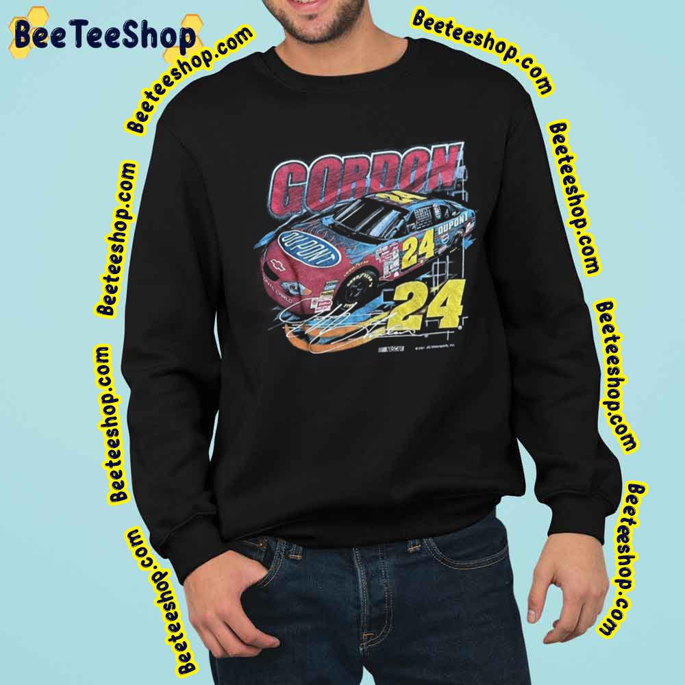 Retro Art Jeff Gordon Racing 24 Legends Racing Trending Unisex Sweatshirt