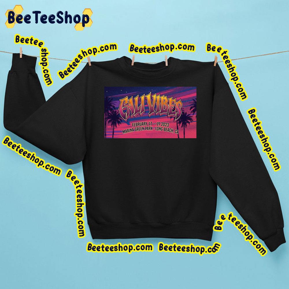 Retro Cali Vibes 2023 Trending Unisex Sweatshirt