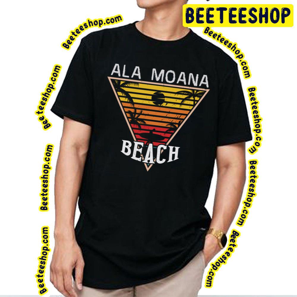 Retro Vintage Art Ala Moana Live Love Beach Trending Unisex T-Shirt