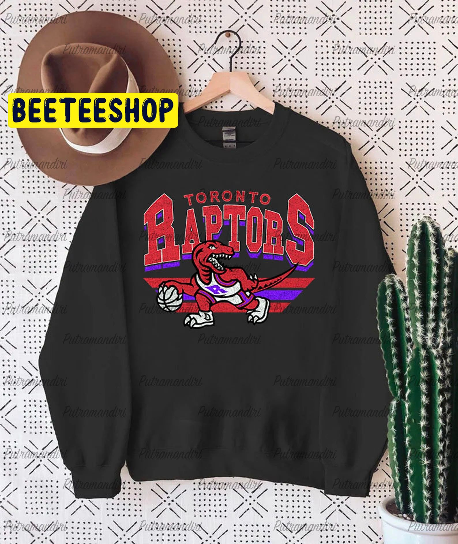 Retro Vintage Toronto Basketball Crewneck The North Basketball Graphic 90s Logo Trending Unisex Shirt