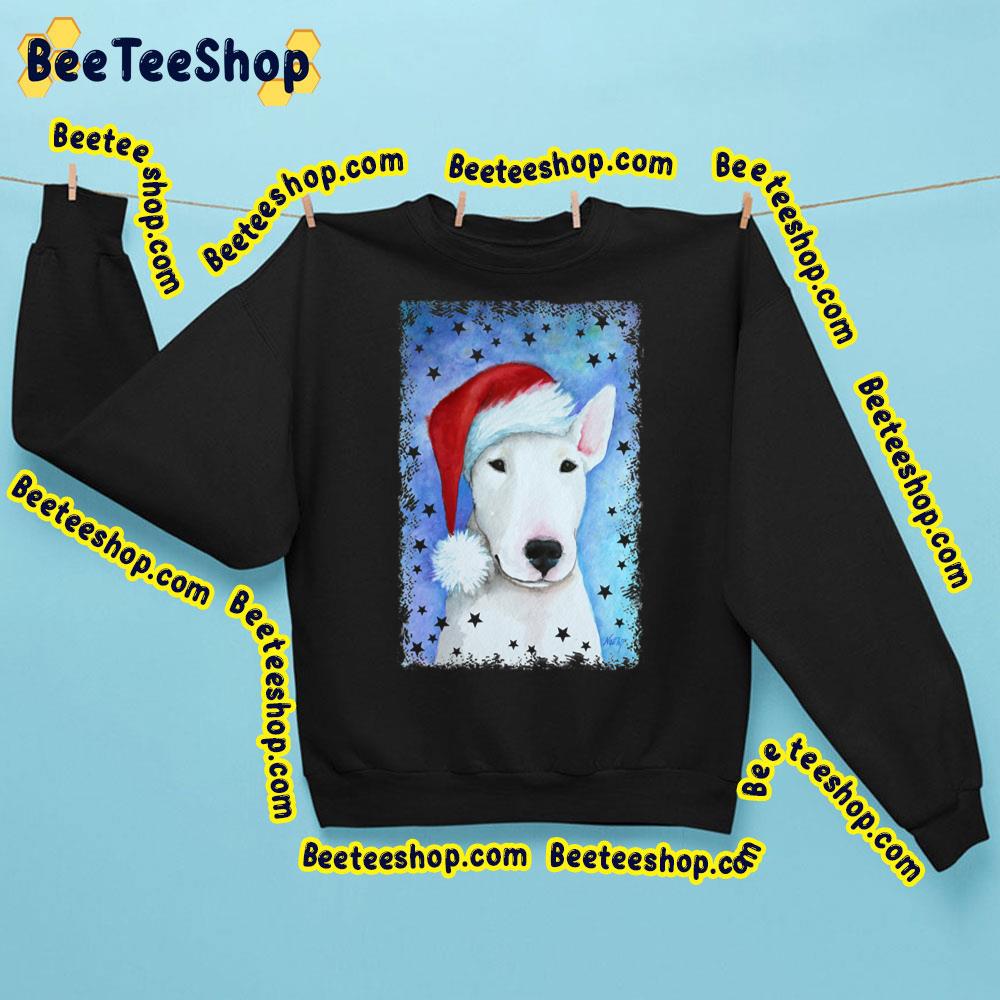 Santa Bully Christmas Bull Terrier Trending Unisex Sweatshirt