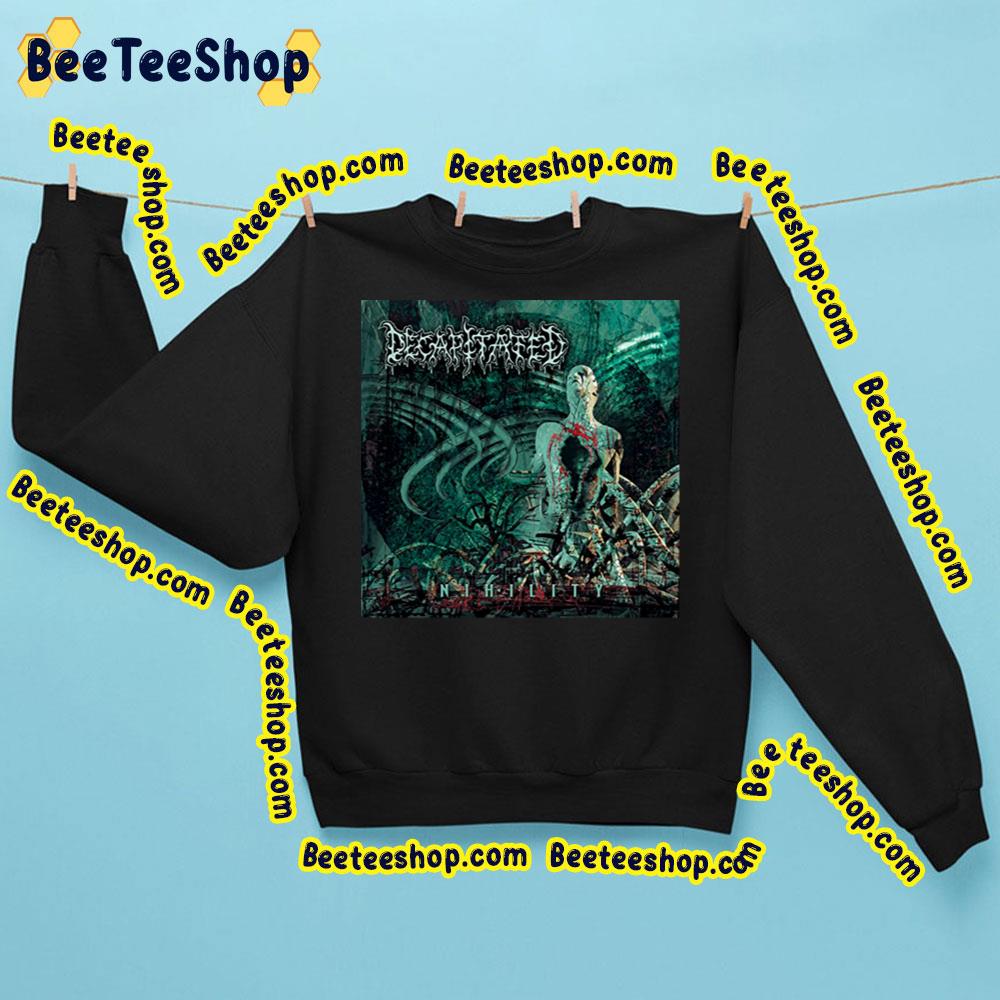 Scary Monster Art Of Decapitated Death Metal Band Music Trending Unisex Sweatshirt