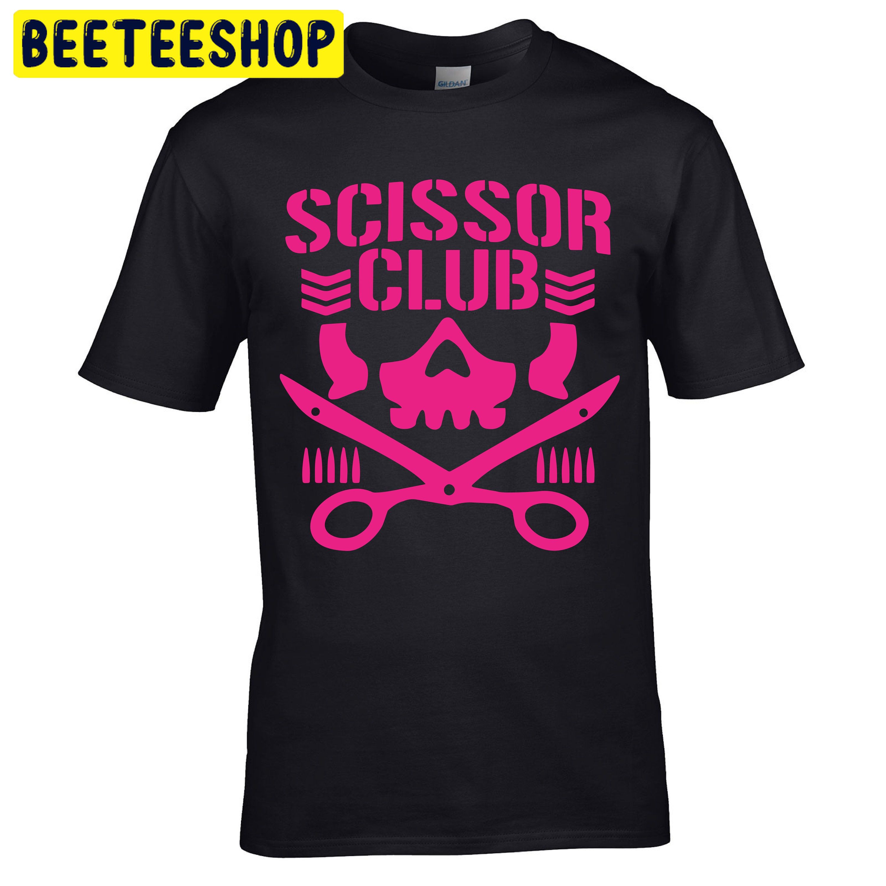 Scissor Club Graphic Trending Unisex Shirt