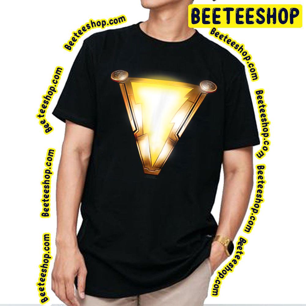 Shazam Movie Chest Bolt Graphic Design Trending Unisex T-Shirt