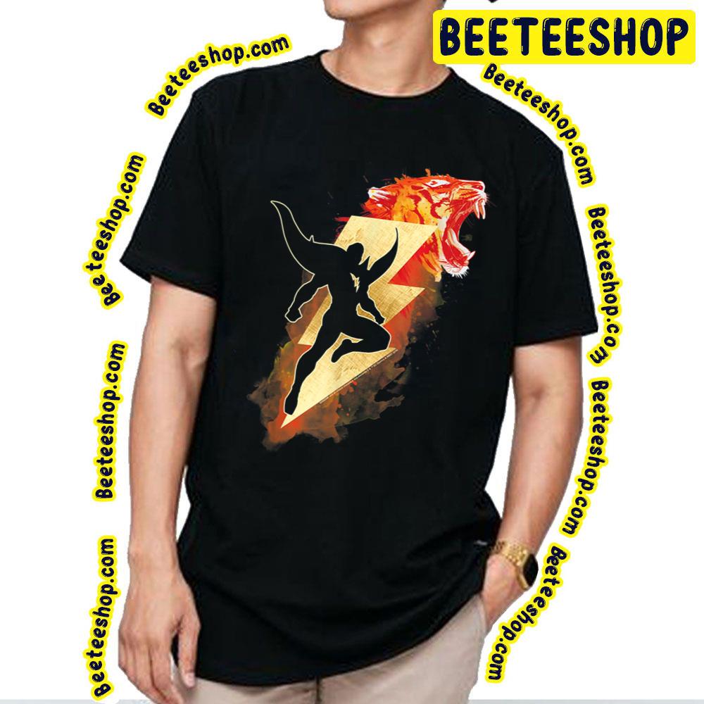 Shazam Movie Tiger Bolt Funny Art Trending Unisex T-Shirt