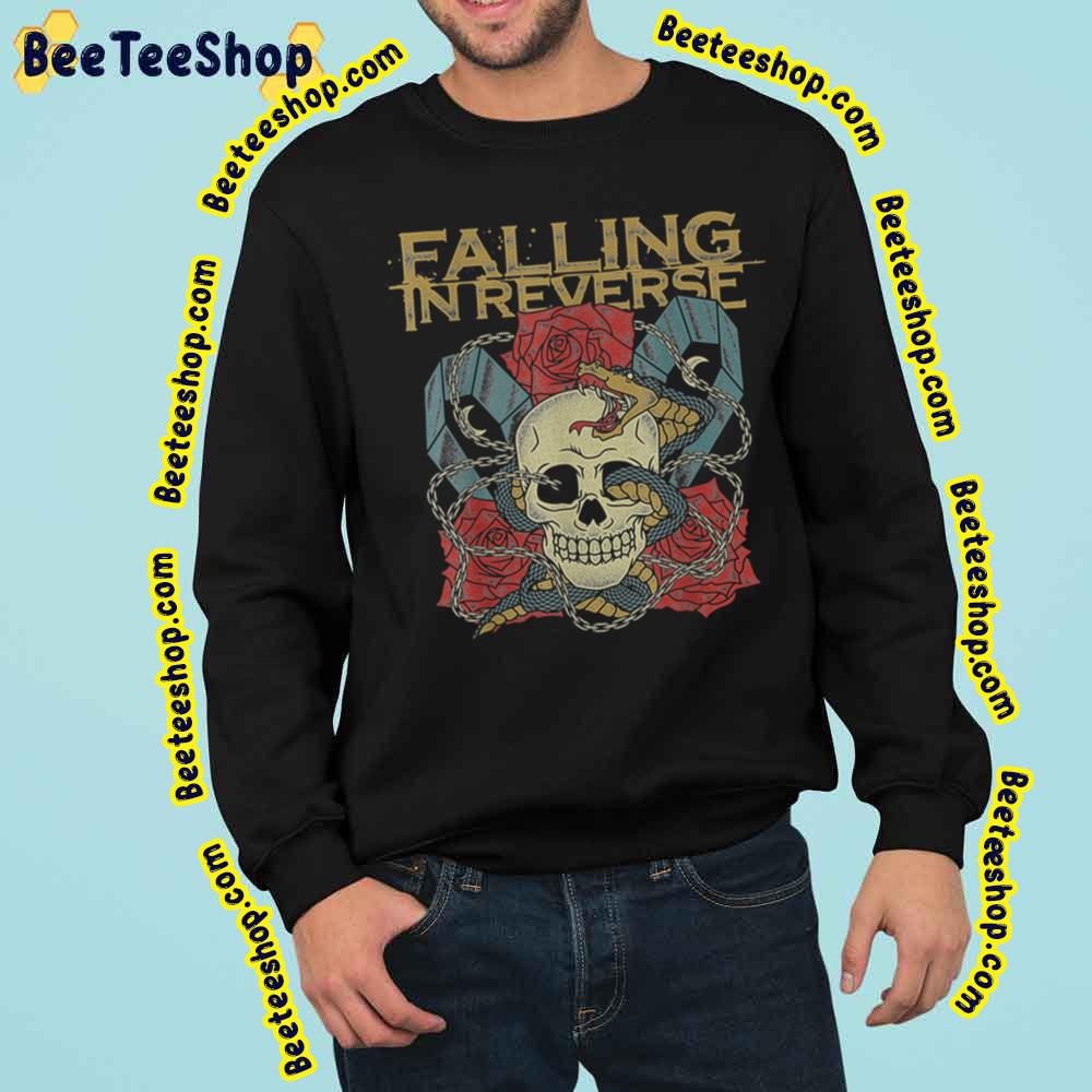 Skull Of The Death Falling In Reverse Rock Band Official Merchandise Trending Unisex Sweatshirt