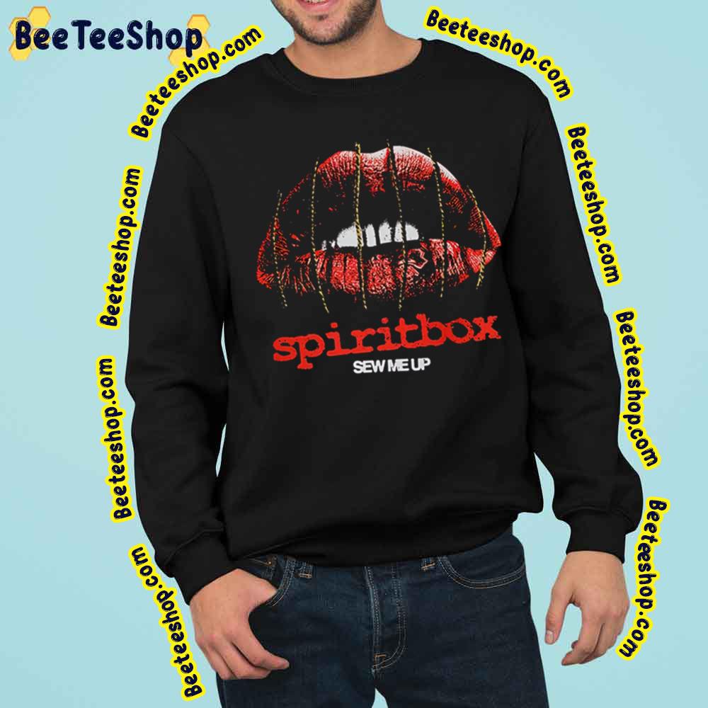 Spiritbox Band Heavy Metal Sew Me Up Red Lip Trending Unisex Sweatshirt