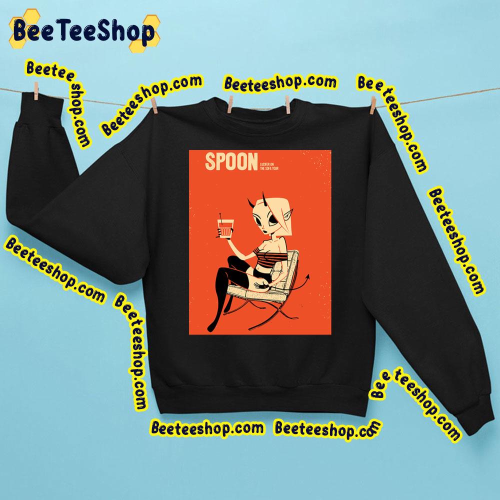 Spoon Lucifer On The Sofa Trending Unisex Sweatshirt