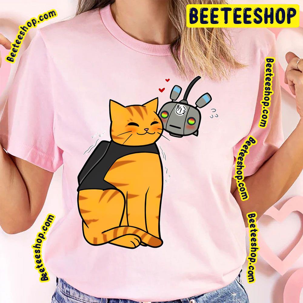 Stray Game Cute Cat Funny Art Retro Trending Unisex T-Shirt