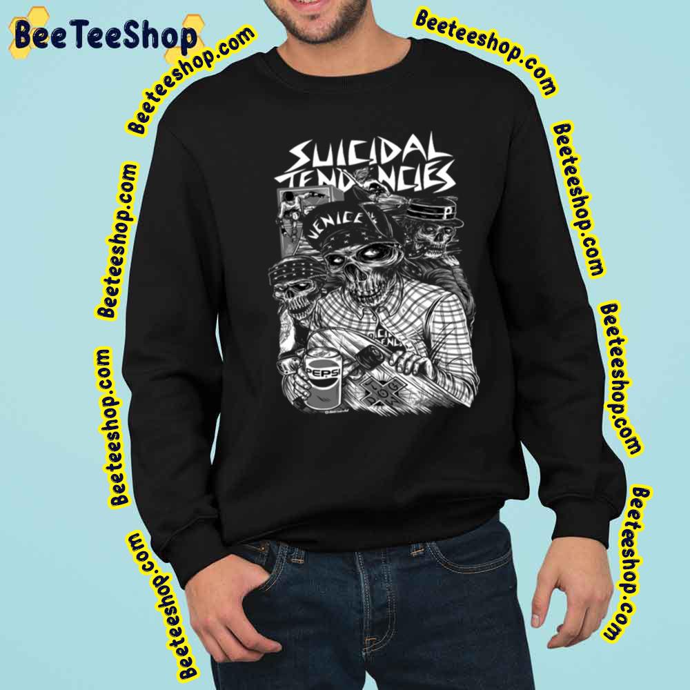 Suicidal Tendencies Thrash Band Pepsi Skull Trending Unisex Sweatshirt