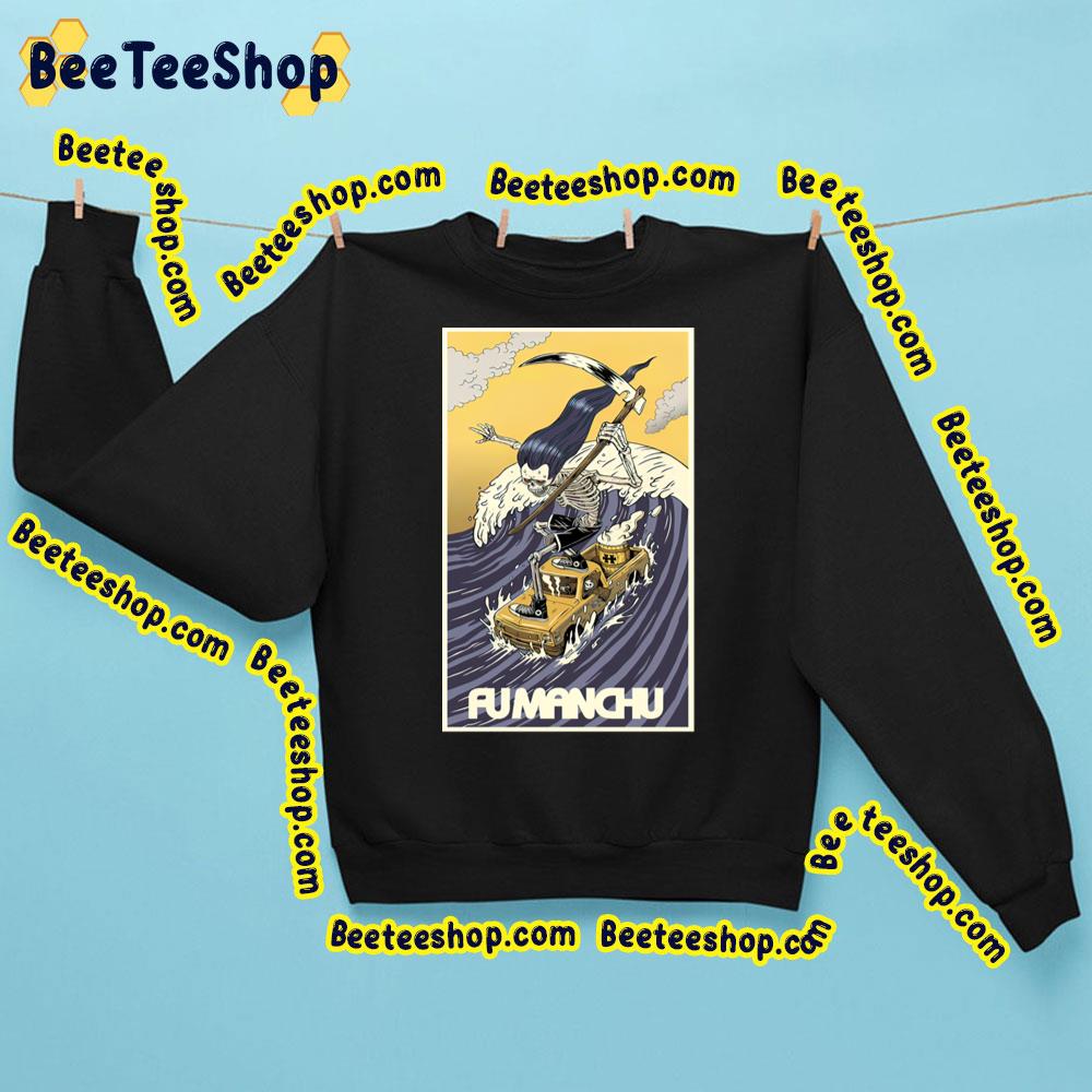 Surf By Car Fu Manchu Band Trending Unisex Sweatshirt