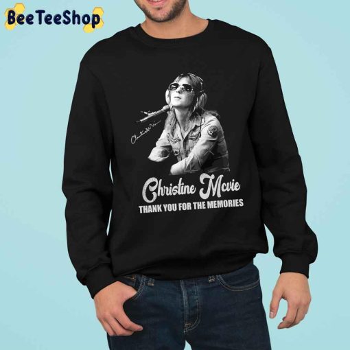 Thank You For The Memories Christine Mcvie Rip 1943 2022 Unisex T-Shirt