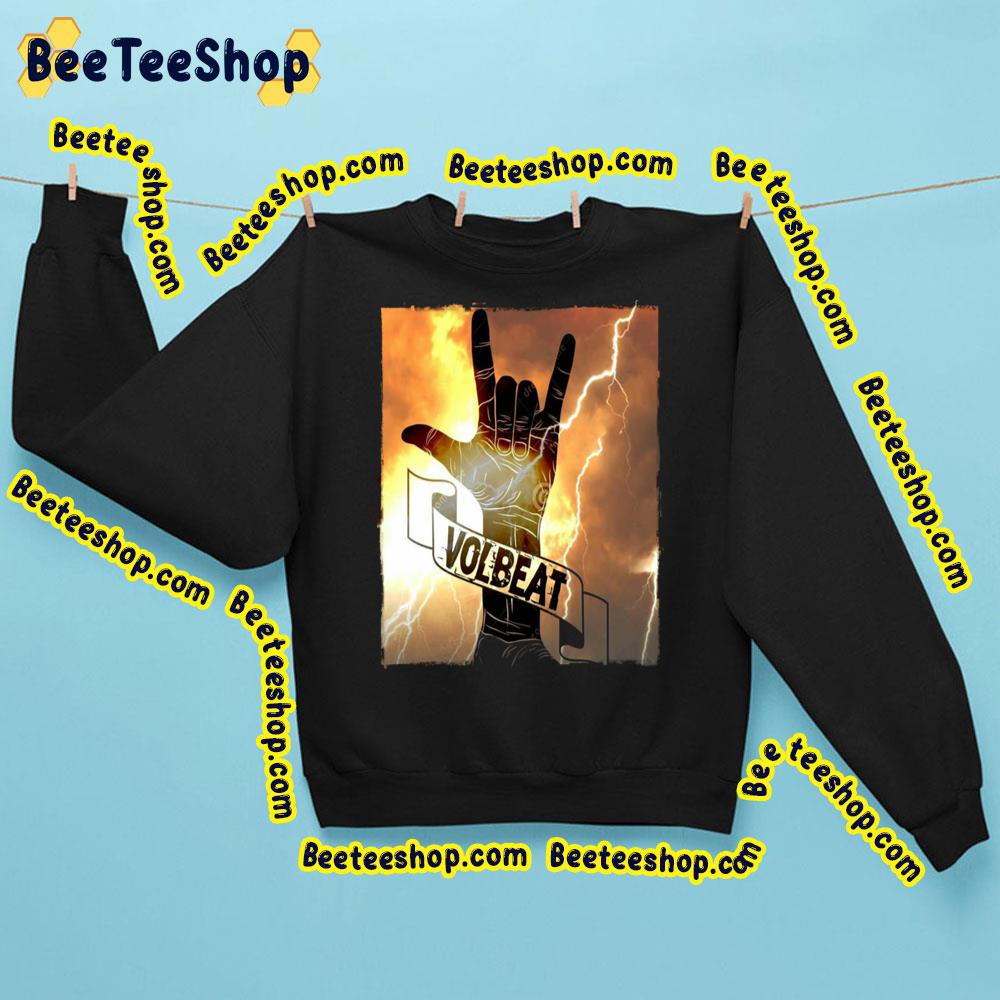 The Bess Volbeat Hand With Thunder Trending Unisex Sweatshirt