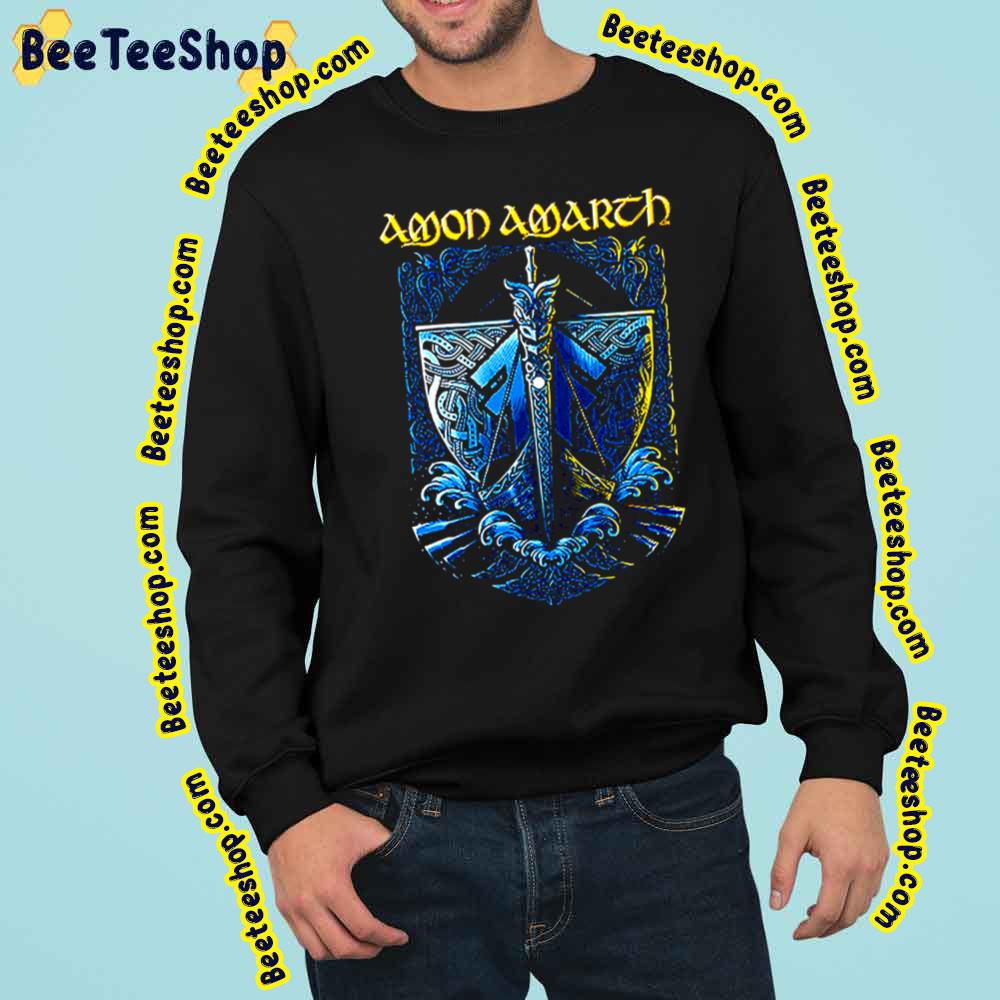 The Blade Of God Amon Amarth Melodic Death Metal Band Music Art Trending Unisex Sweatshirt