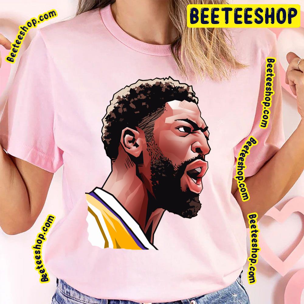 The Brow Of Anthony Davis Vintage Art Basketball Trending Unisex T-Shirt