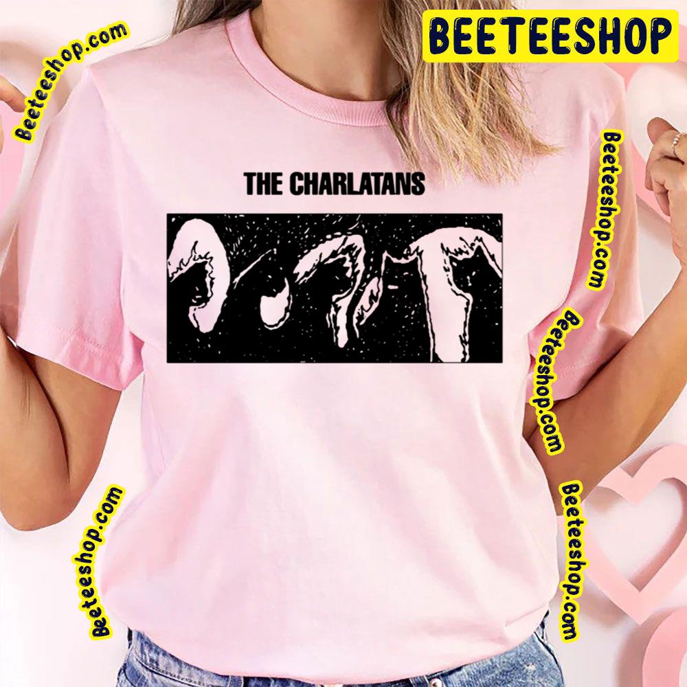 The Charlatans Rock Band Black Art Vintage Retro Art Trending Unisex T-Shirt