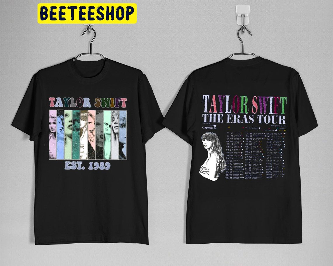 The Eras Tour 2023 Taylor Midnights Album Music Lover Double Side Trending Unisex Shirt