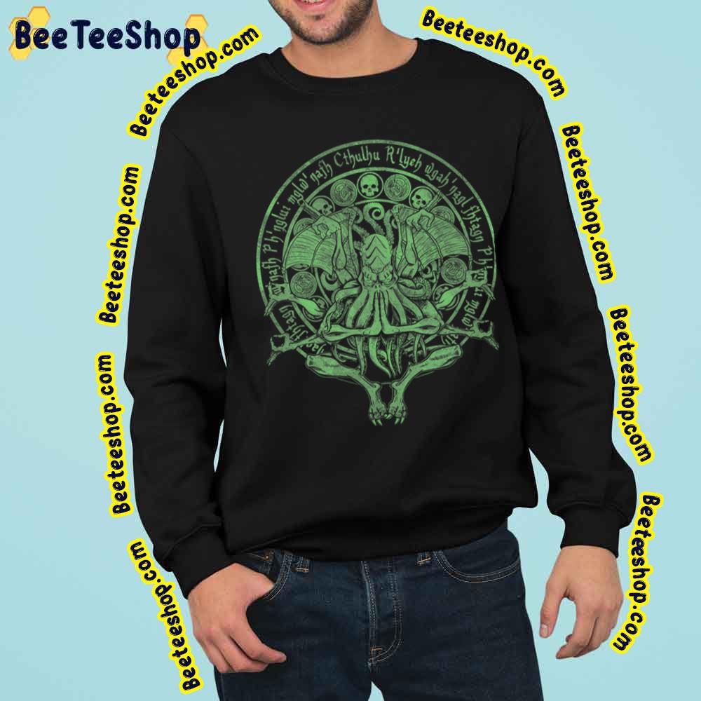 The Idol Sick Green Variant Cthulhu God Art Trending Unisex Sweatshirt